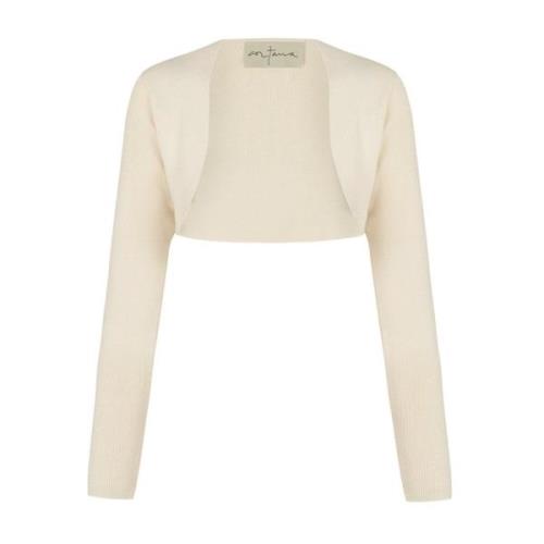 Silke Tussah Bolero Ivory Point