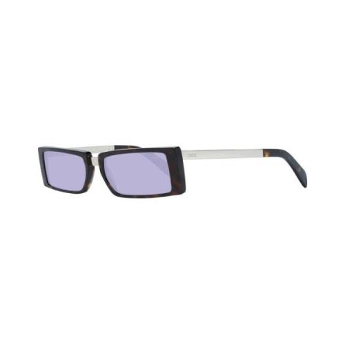 Brun Rektangulære Solbriller med UV-beskyttelse