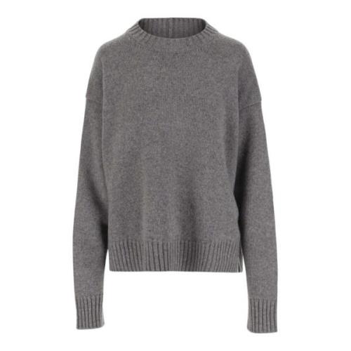 Cashmere Blend Crew Neck Sweater