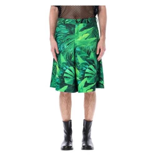 Bladtrykk Bermuda Shorts