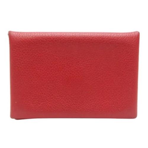 Pre-owned Leather wallets