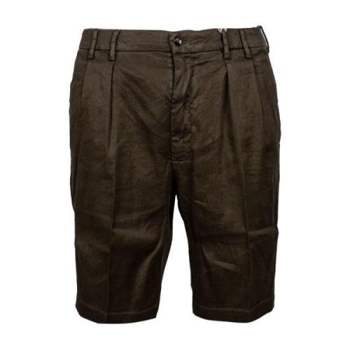 Menns Lin og Bomull Chino Shorts