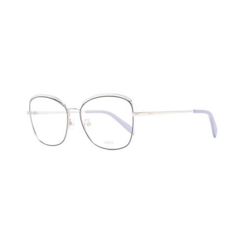 Sorte firkantede optiske briller for kvinner