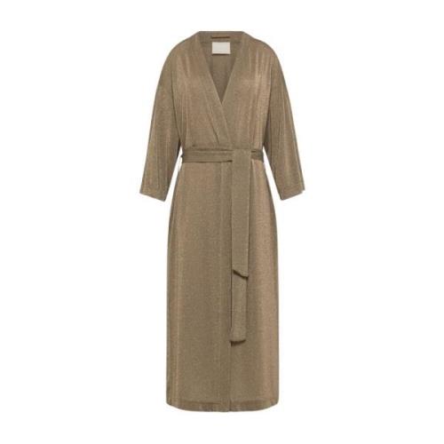 Lurex Jersey Duster Coat