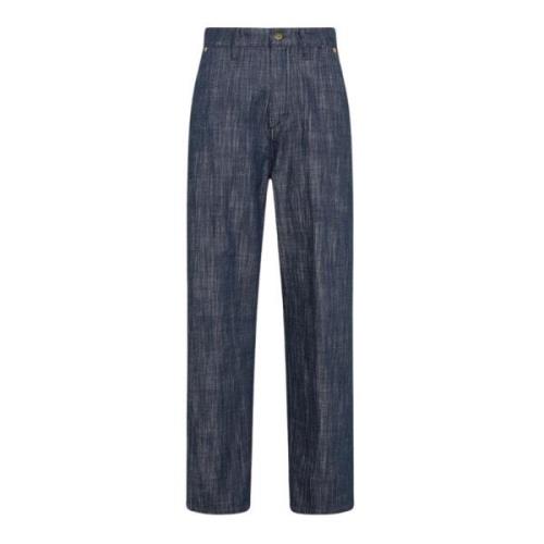 Baggy Jeans i Denimfarge