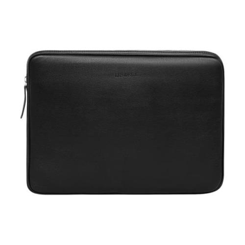 Klassisk Lær Laptop Sleeve