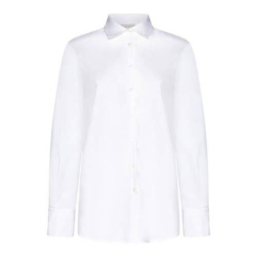 Grunnleggende Hvit Skjorte