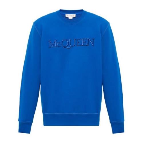 Sweatshirt med logo