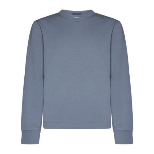 Metropolis Sweater Blå-Grå Jersey Tekstur