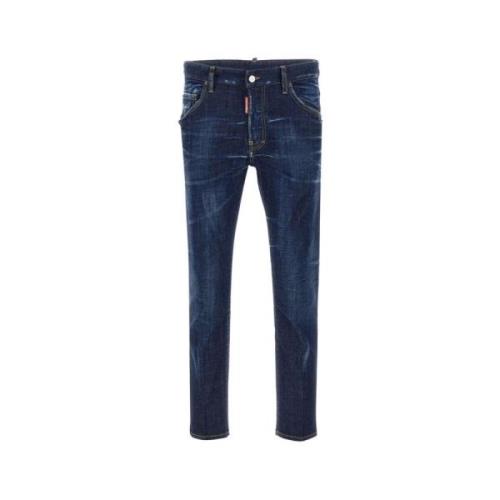 Slim-fit Oppgraderings Jeans for Menn