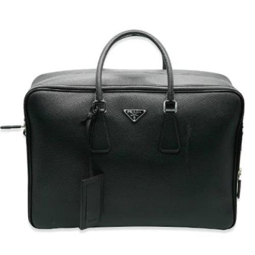 Pre-owned Leather briefcases