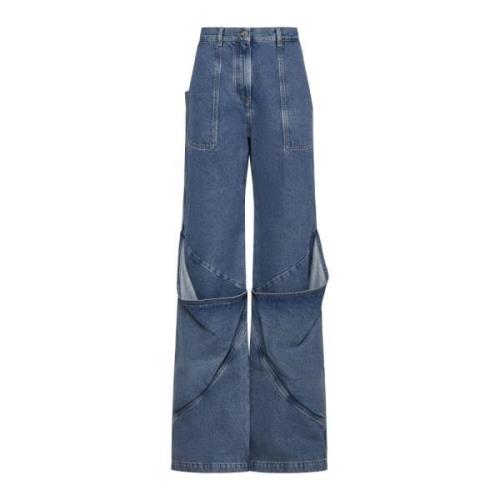 Blå Denim Jeans