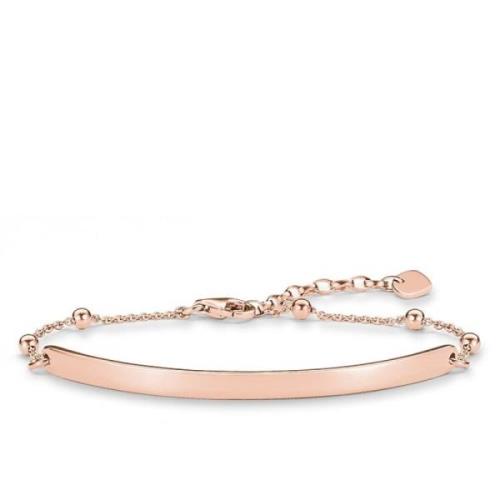 Sparkling Love Bridge Armbånd Dots Roségull