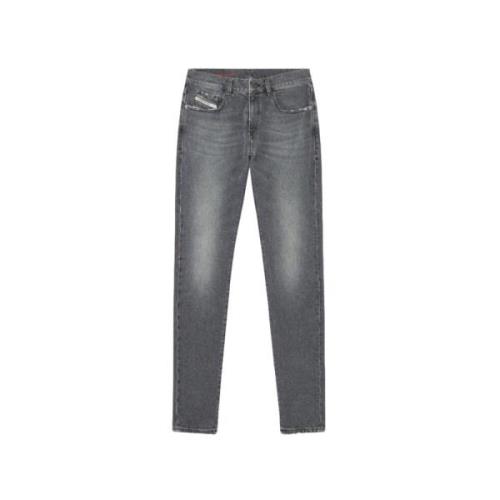 Slim Fit Jeans med glidelås