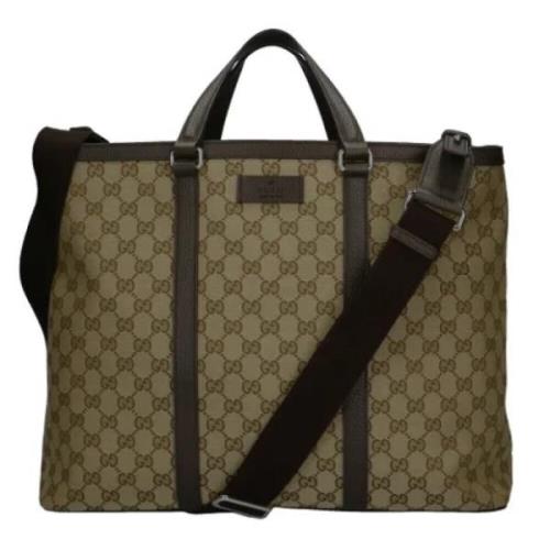 Pre-owned Canvas gucci-bags