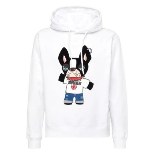 Hvit Felpa Sweatshirt