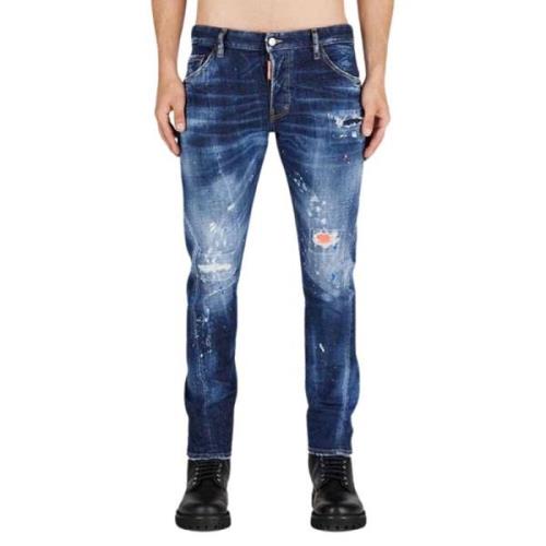 Twist Jeans - Brukt Vasket Malt Revet