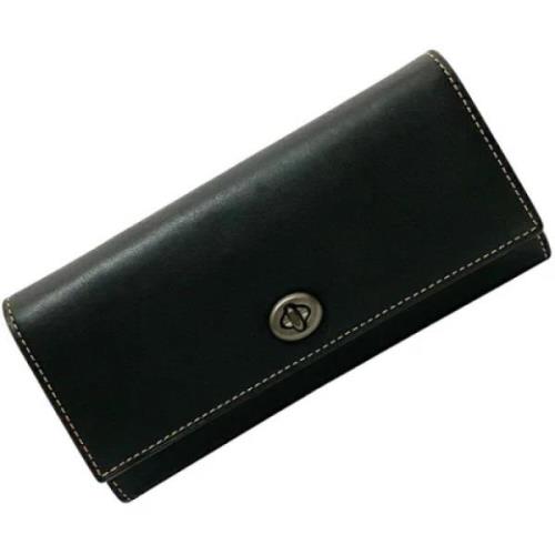 Pre-owned Leather wallets