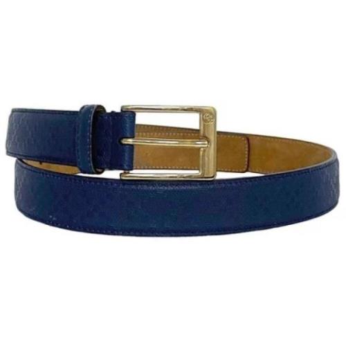 Pre-owned Leather belts