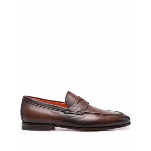 Brun Penny Loafers