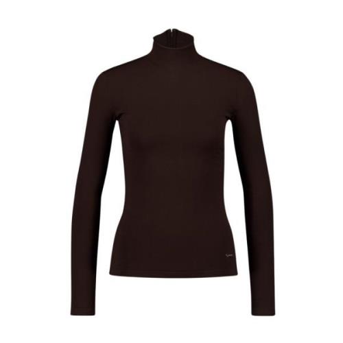 Slim-Fit Jersey Turtleneck Top