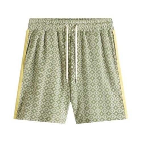 Stilig Monogram Shorts for Menn