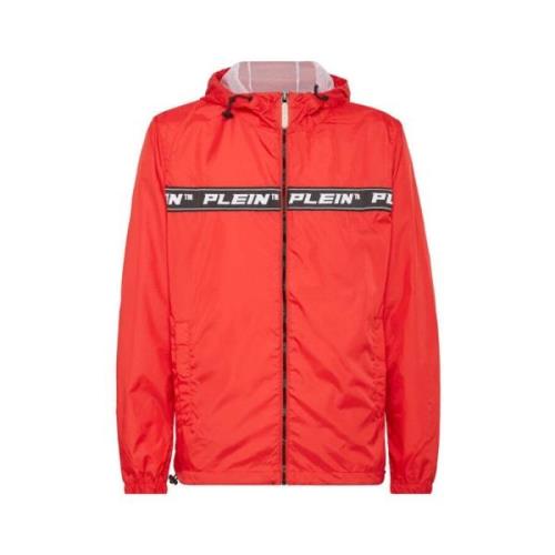 Nylon Windbreaker Hettejakke