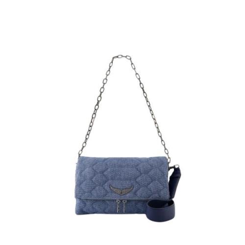 Glitter Crossbody Denim Blue