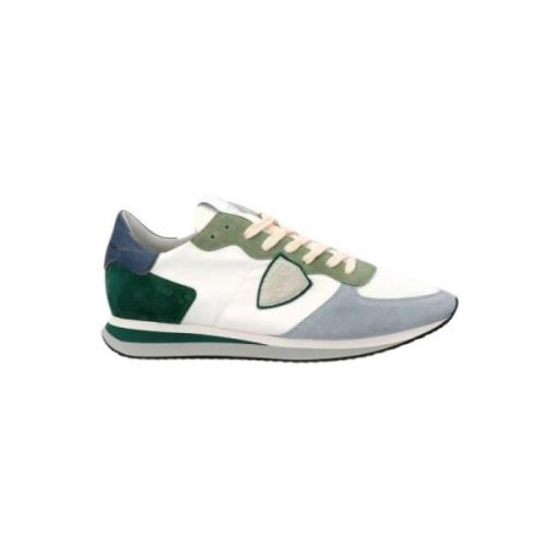 Lær Sneakers Tropez for Menn