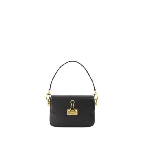 Crossbody Lærveske Noir Svart