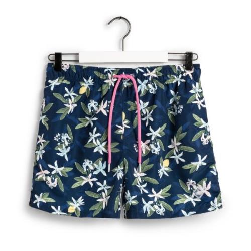 Marine Gant Lemon Flower Swim Badeshorts Shorts