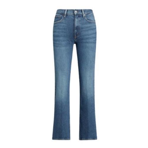 Høy Midje Flare Bootcut Jeans