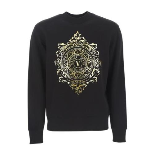 Sweatshirt bomulls stor brystlogo