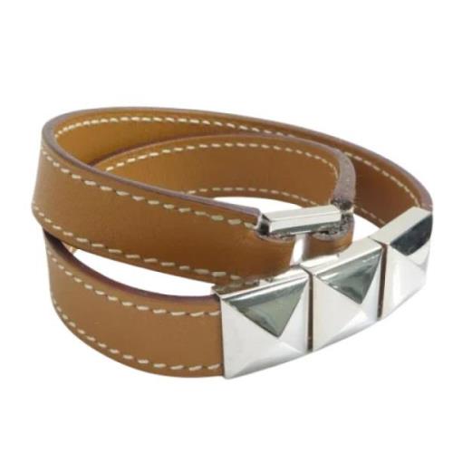 Pre-owned Leather hermes-jewelry