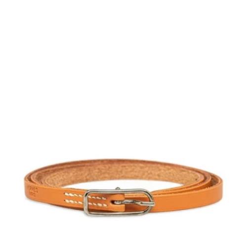 Pre-owned Leather hermes-jewelry