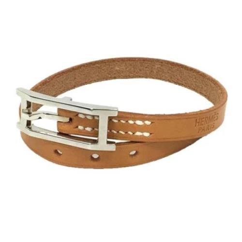 Pre-owned Leather hermes-jewelry