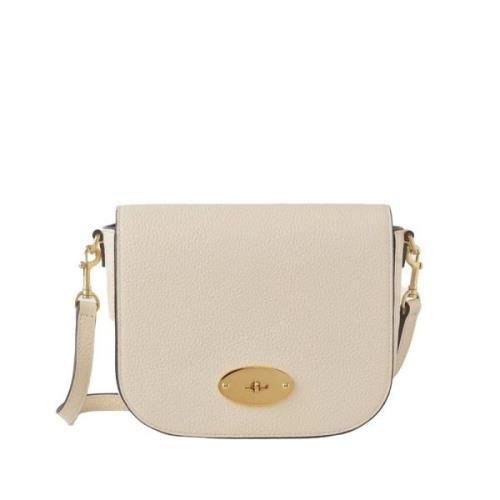 Darley Satchel Eggshell Lær Crossbody Veske