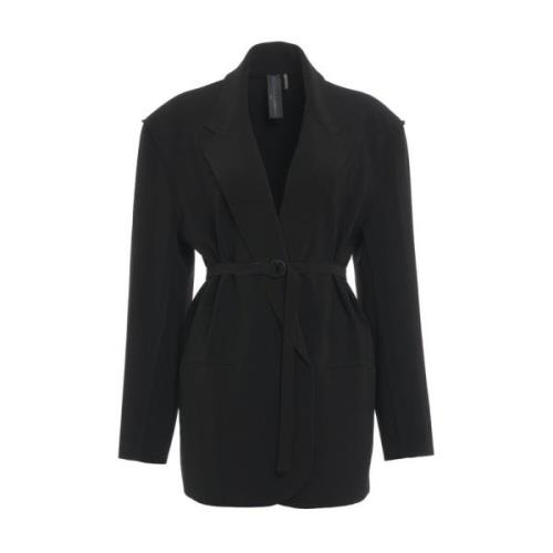 Sort Enkeltspent Blazer Aw24