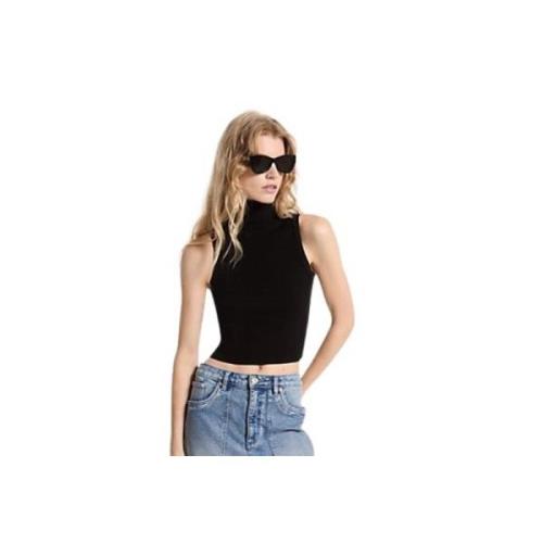 Sort Turtleneck Cropped Top