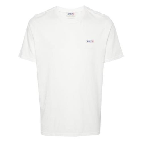 Bomull Jersey Crew Neck T-Shirt