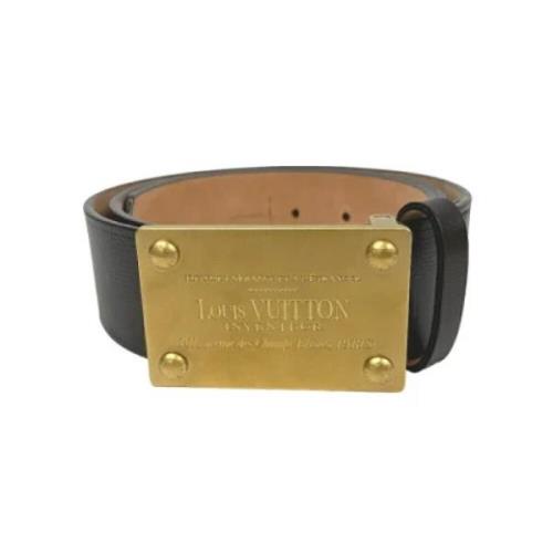 Pre-owned Leather belts