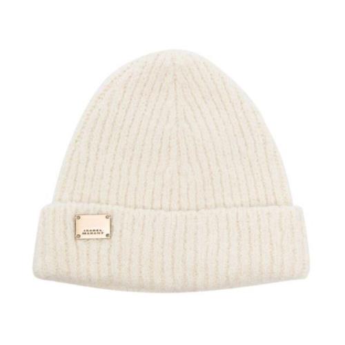 Alpaca Wool Logo Beanie Hat