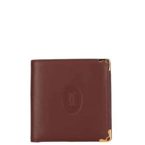 Pre-owned Leather wallets