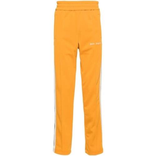 Oransje Bukse med Side Stripe