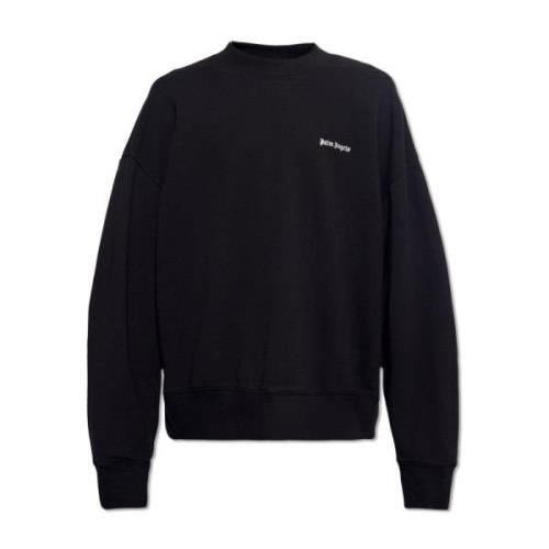 Sweatshirt med logo