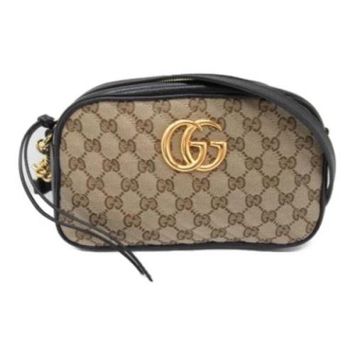 Pre-owned Canvas gucci-bags