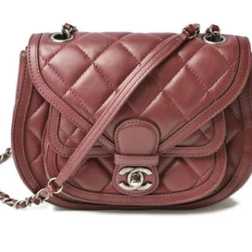 Pre-owned Leather chanel-bags