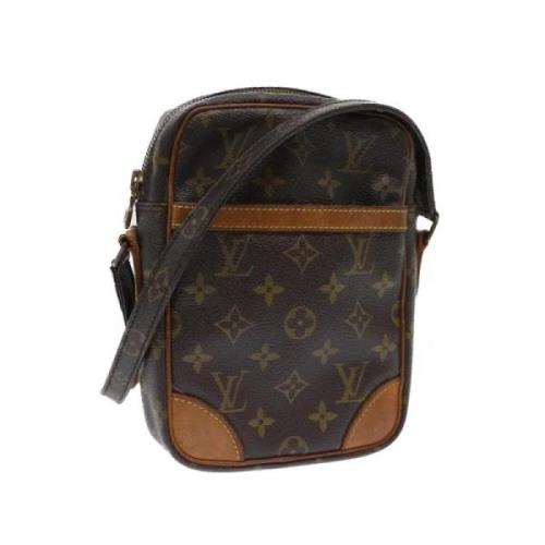 Pre-owned Beige lerret Louis Vuitton Donau