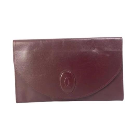 Pre-owned Leather clutches