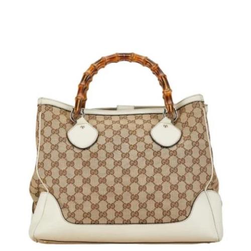 Pre-owned Canvas gucci-bags